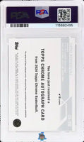 2023 Victor Wembanyama PSA 10 Topps Chrome Rookie Auto #CGVW