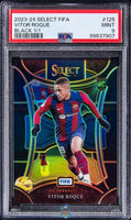 2023 Vitor Roque PSA 9 Select Fifa Black #125 1/1