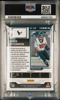 2023 Xavier Hutchinson PSA 9 Contenders Optic Rookie Ticket Auto Gold Vinyl 1/1