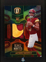 2024 Jayden Daniels Raw Gold Standard Newly Minted Memorabilia #NMMJDS /1