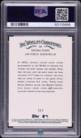 2024 Jayden Daniels PSA 9 Topps A & G Glossy #293 1/1