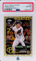 2024 Henry Davis PSA 10 Topps Chrome Rookie Superfractor #260 1/1