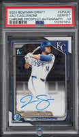 2024 Jac Caglianone PSA 10 Bowman Draft Chrome Prospect Auto #CPAJC
