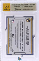 2024 Jackson Chourio BGS 9.5 10 Bowman Chrome Rookie Auto Relic Orange Ref 24/25