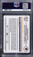 2024 Jackson Chourio PSA 10 10 Topps Sapphire Rookie Auto Orange Ref 22/25