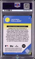 2024 Jackson Holliday PSA 9 Topps Transcendent Icons Rookie Superfractor #41 1/1