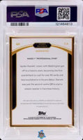 2024 Jayden Daniels PSA 9 Topps Now Rookie Gold Frame Auto Orange #7A 3/25