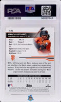 2024 Marco Luciano PSA 9 Topps Pristine Rookie Superfractor #176 1/1