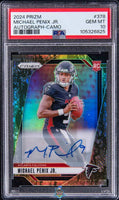 2024 Michael Penix Jr. PSA 10 Prizm Rookie Auto Camo #378 12/25