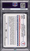 2024 Wyatt Langford PSA 10 Topps Chrome Rookie Auto Orange Ref #RAWL 14/25