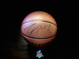 Dwyane Wade #3 Miami Heat Signed Basketball FSG COA 403661 Auto