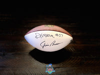 Jim Brown #34 Cleveland Browns Signed Football IPA COA 10018962 Cert Auto