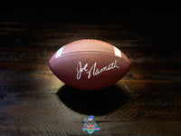 Joe Namath #12 New York Jets Signed Football DCOA 2342854 Cert Auto