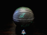 Khris Middleton Giannis Antetokounmpo Milwaukee Bucks Signed Basketball AD COA 2344264 Cert Auto 1