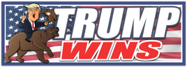 Trump Wins Bumper Sticker