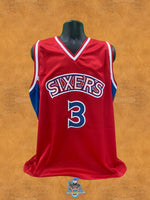 Allen Iverson Signed Jersey with Authentication