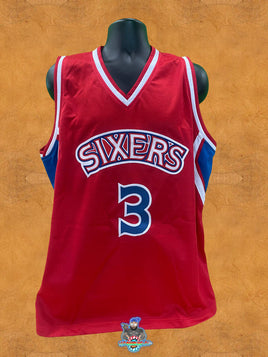 Allen Iverson Signed Jersey with Authentication