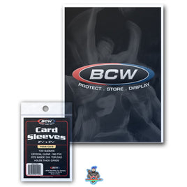 BCW Thick Card Sleeves 100ct Pack