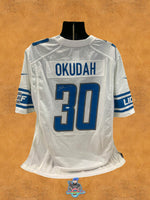 Jeff Okudah Signed Jersey with Authentication