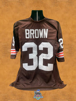 Jim Brown Signed Jersey with Authentication