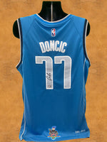 Luka Doncic Signed Jersey with Authentication