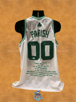 Robert Parish Signed Jersey with Authentication