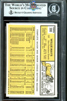 1963 Topps Willie Mays Autograph BGS Authentic 00013608845