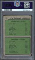 1979 Topps Batting Leaders #1 PSA 6 65199102