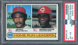 1979 Topps Home Run Leaders #2 PSA 6 65199090
