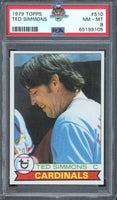 1979 Topps Ted Simmons #510 PSA 8 65199105