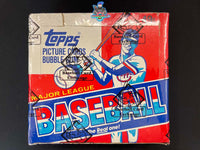 1982 Topps Baseball Cello Pack Box BBCE Authenticated & Wrapped