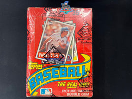 1985 Topps Baseball Wax Box BBCE Authenticated & Wrapped