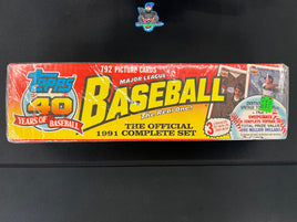 1991 Topps Baseball Factory Sealed Complete Set