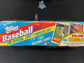 1992 Topps Baseball Factory Sealed Series 1 and 2 Complete Set