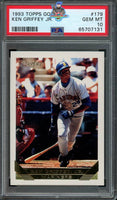 1993 Ken Griffey Jr. PSA 10 Topps Gold #179