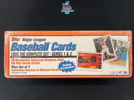 1995 Topps Baseball Factory Sealed Series 1 and 2 Complete Set