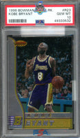 1996 Bowmans Best Kobe Bryant RC #R23 PSA 10 49333532