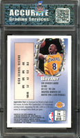 1996 Kobe Bryant AGS 10 Topps Finest Rookie with Coating #74