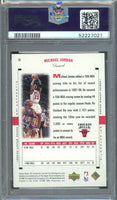1998 Upper Deck SP Authentic Michael Jordan #10 PSA 10 52227021