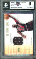 2000 Ultimate Collection Michael Jordan Game Jerseys Gold #MJJ BGS 9 0012140527