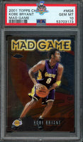 2001 Kobe Bryant PSA 10 Topps Chrome Mad Game #MG6