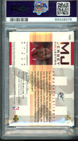 2001 Upper Deck Michael Jordan Jersey Collection #MJC15 36 of 50 PSA 9 64428376