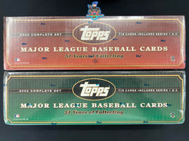 2002 Topps Baseball Factory Sealed Series 1 and 2 Complete Set