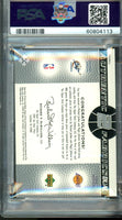 2003 Jordan, Johnson PSA 9 U.D. SP Game Used Jersey #MjMAJ /100