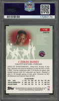 2003 Chris Bosh PSA 10 Topps Pristine Refractor #110 /1999