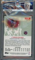 2003 Chris Bosh PSA 10 Topps Pristine Refractor #110 /1999