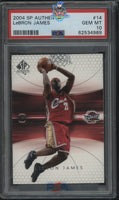 2004 LeBron James PSA 10 U.D. SP Authentic #14