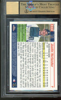 2005 Justin Verlander BGS 9.5 10 Topps Chrome Auto Refractor #242 /500