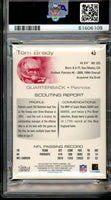 2005 Topps Draft Picks Tom Brady Chrome #45 PSA 9 61606109