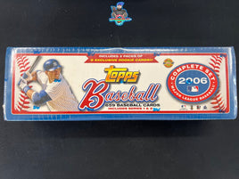 2006 Topps Baseball Factory Sealed Series 1 and 2 Complete Set